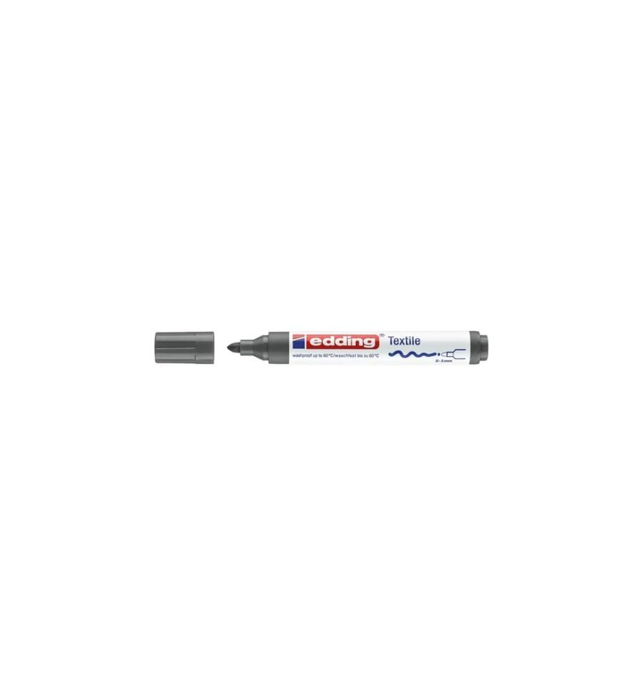EDDING - Marqueur pour textiles 4500 Gris