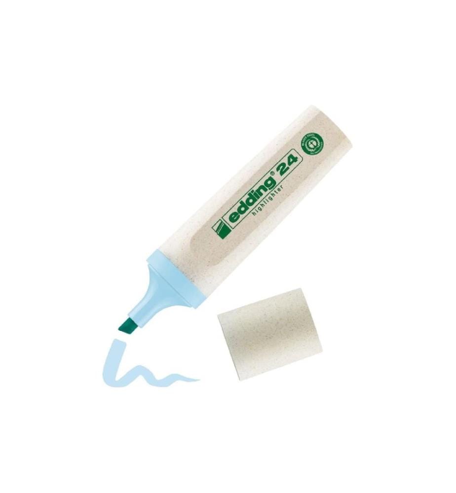 EDDING - Surligneur 24 EcoLine Bleu pastel