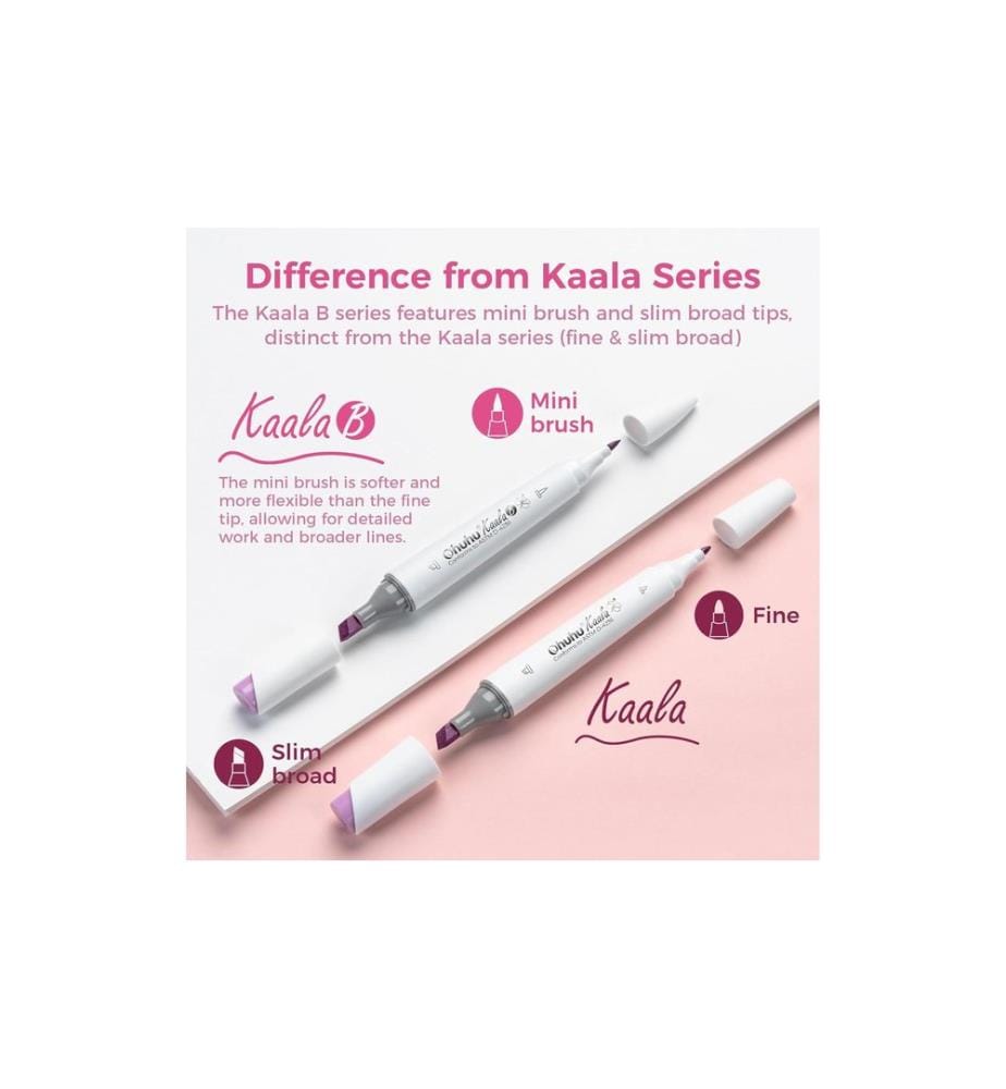 Ohuhu - Marqueur d'art Kaala 60 pièces