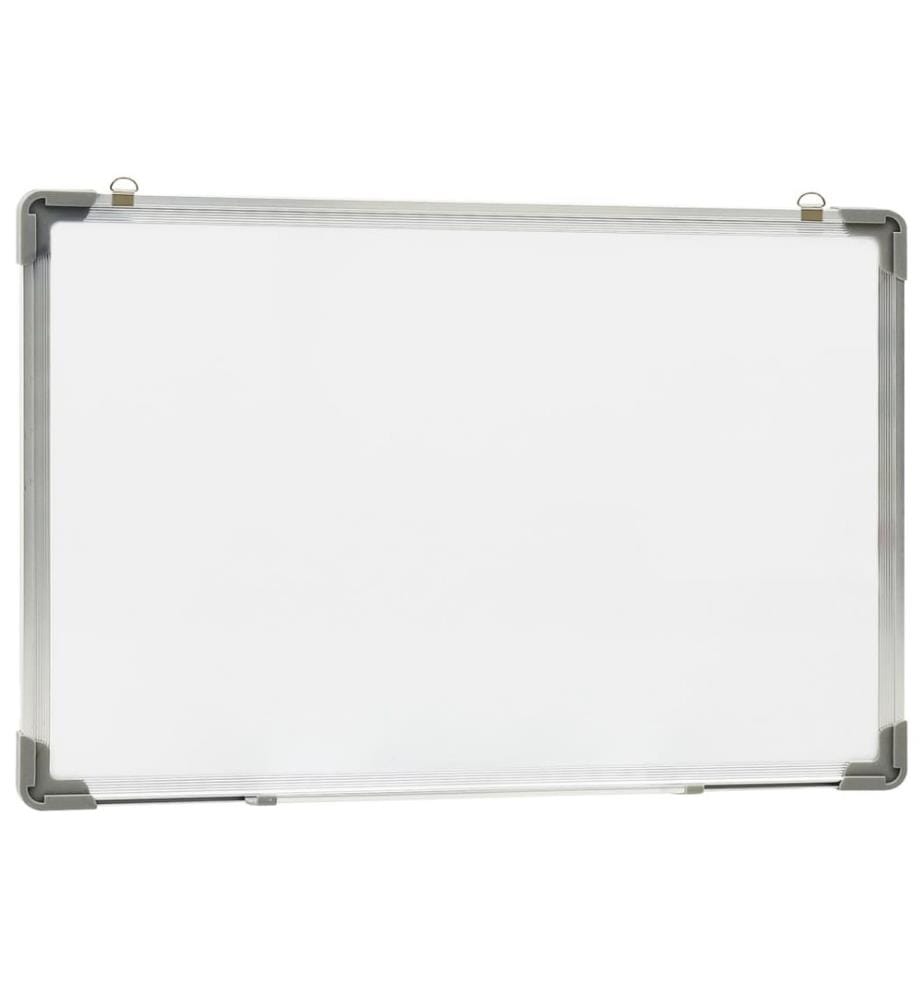 Magnetisches Whiteboard Weiss 60 x 40 cm Stahl