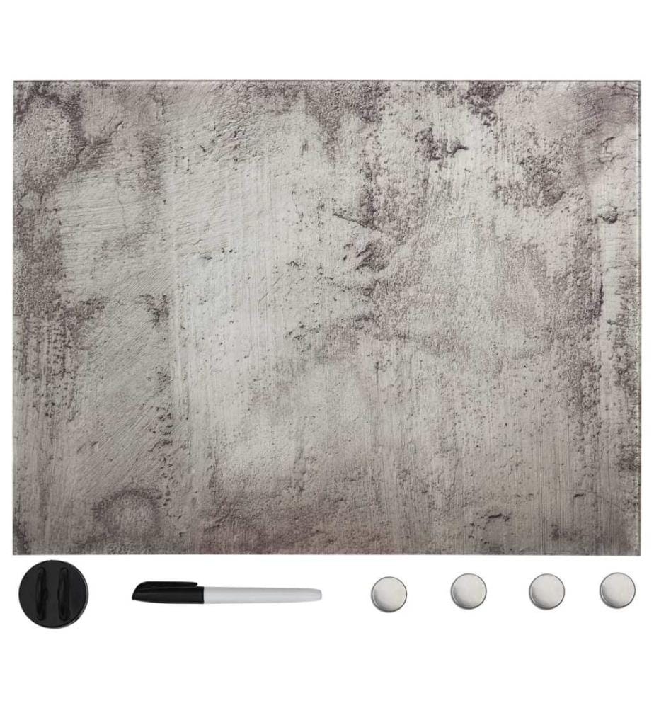 Magnettafel Wandmontage Glas 80x60 cm