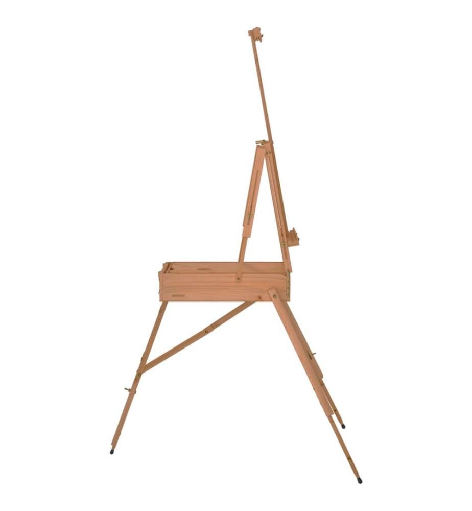 Staffelei 81x121x173 cm Massivholz Buche