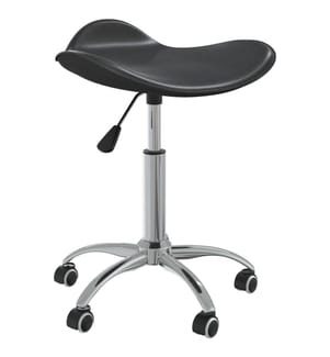 Chaise de bureau Noir Similicuir
