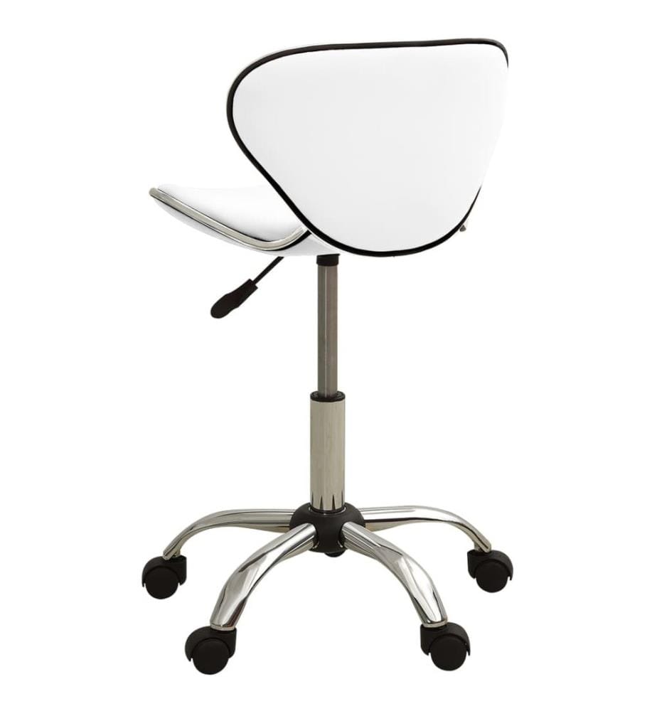 Chaise de bureau Blanc Similicuir