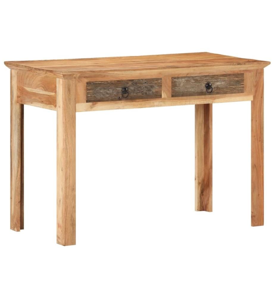 Schreibtisch 110x50x75 cm Recyceltes Massivholz