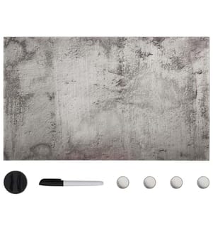 Magnettafel Wandmontage Glas 100x60 cm