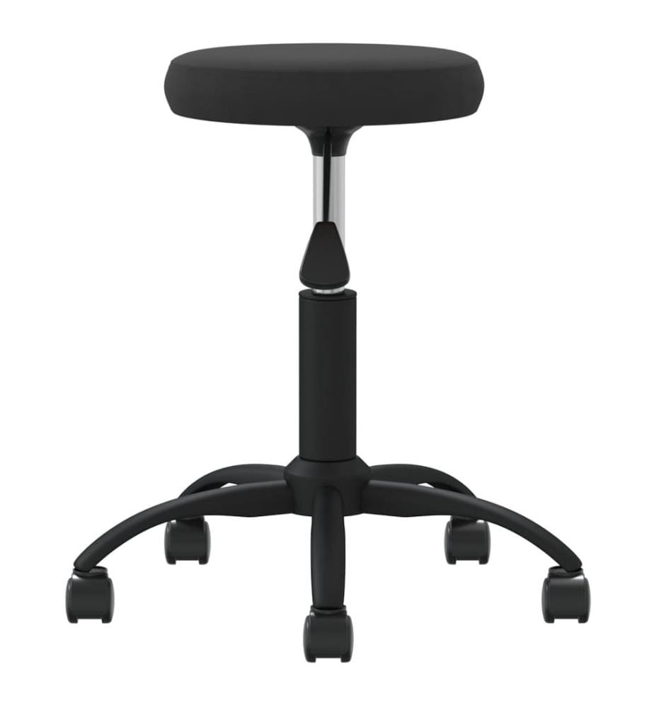Bürostuhl Drehbar Schwarz Samt