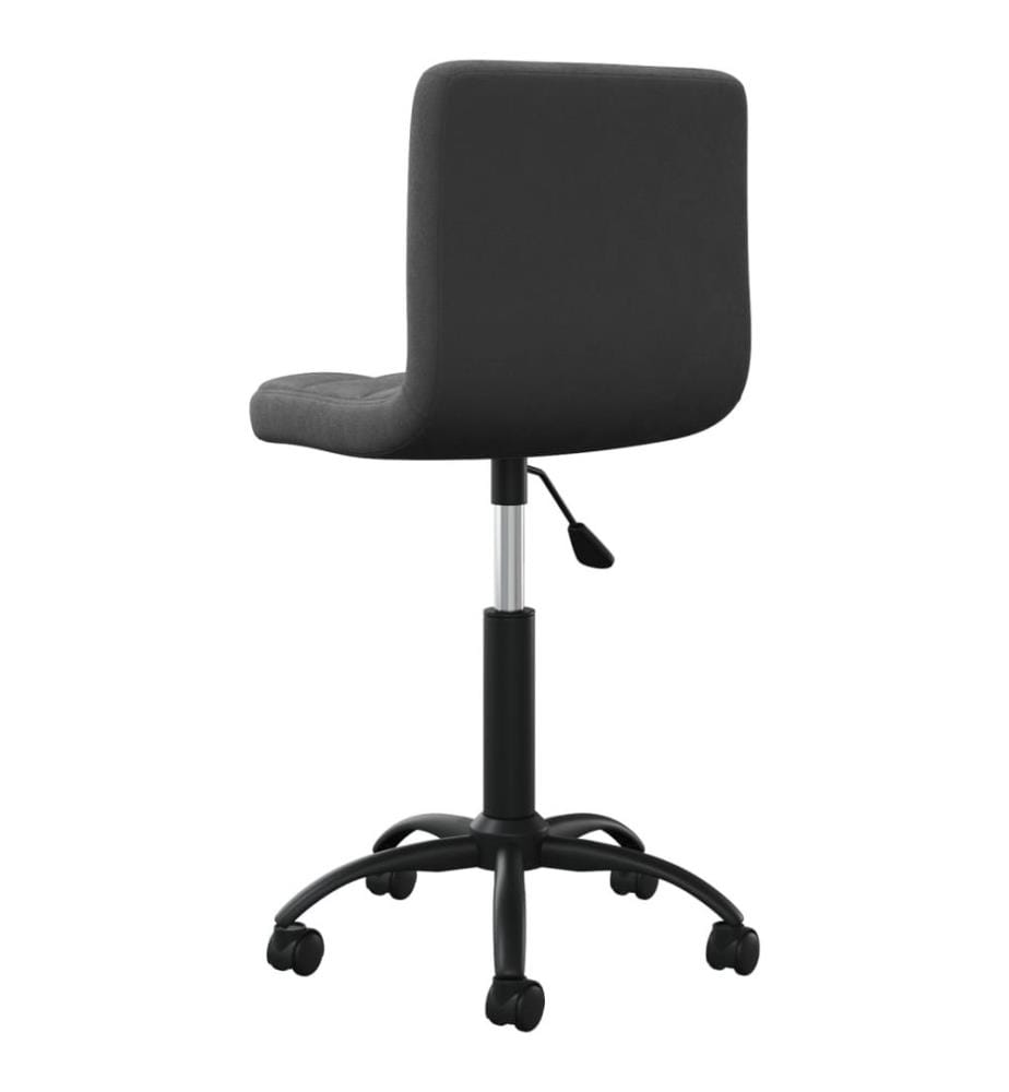 Bürostuhl Drehbar Schwarz Samt