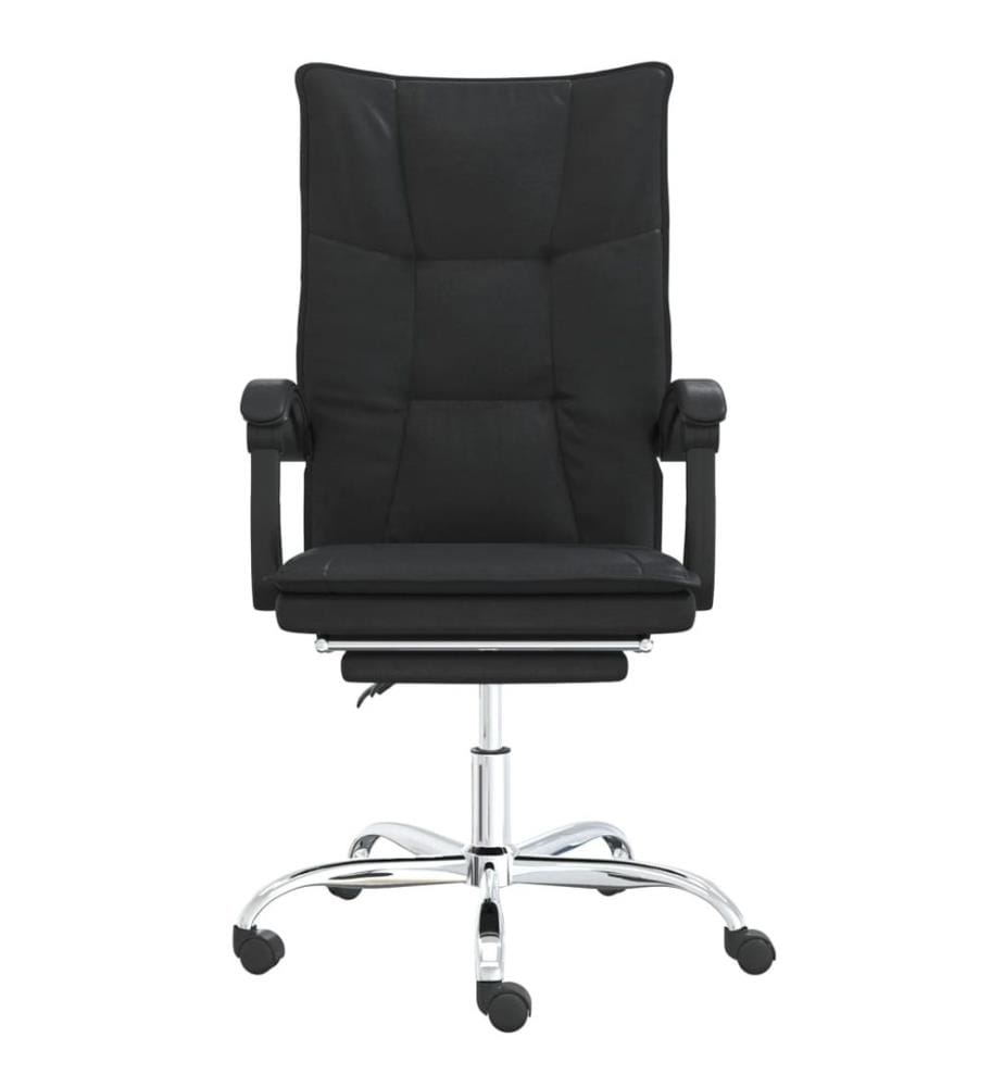 Fauteuil inclinable de bureau Noir Similicuir
