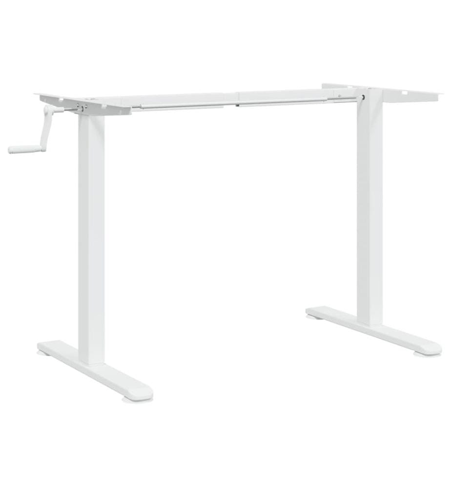 Gestell für Sitz-Steh-Schreibtische Weiss (94-135)x60x(70-114)cm