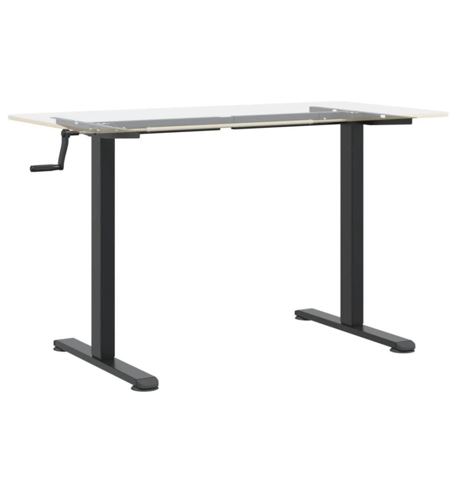 Gestell für Sitz-Steh-Schreibtische (94-135)x60x(70-114) cm