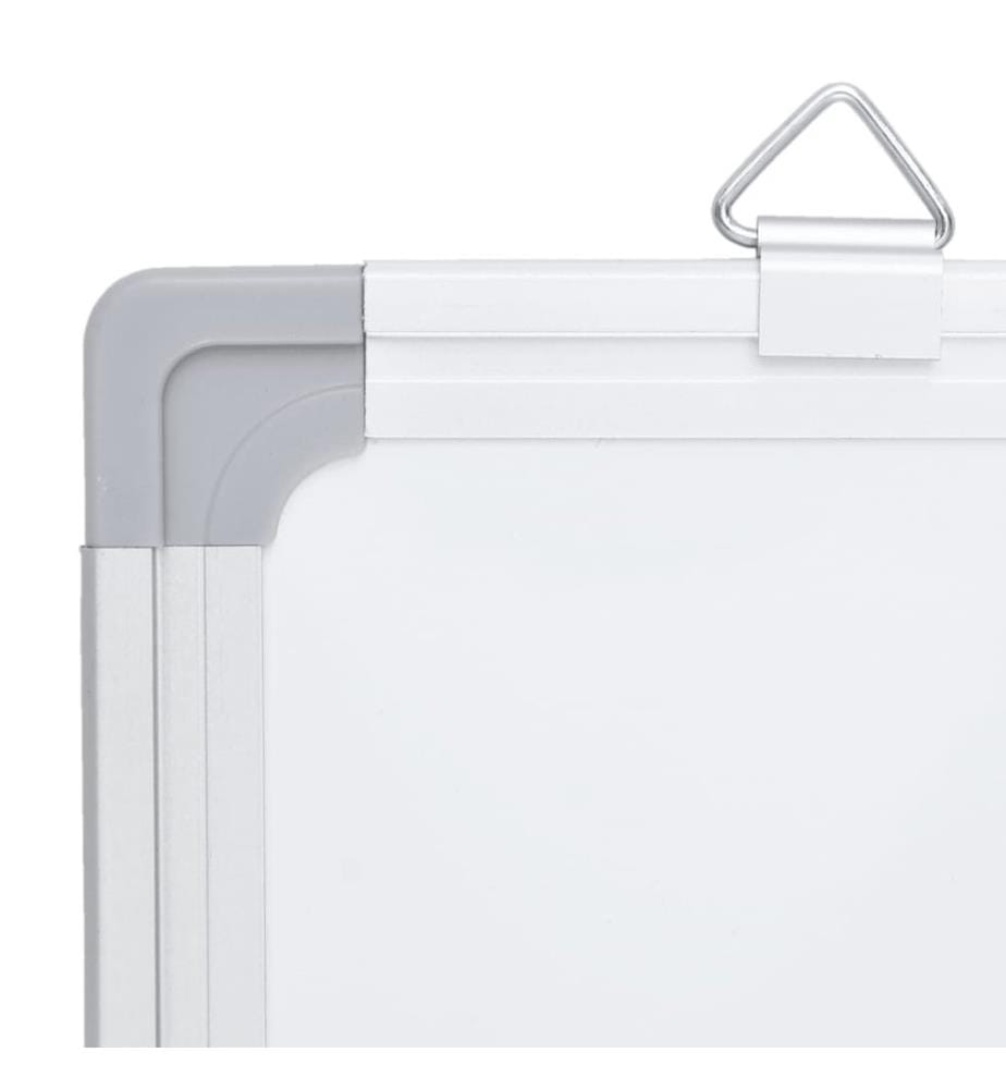 Magnetisches Whiteboard 60x30x1,7 cm Aluminium