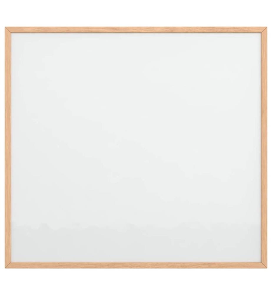 Magnetisches Whiteboard mit Rahmen aus massivem Kiefernholz 60 x 55 cm