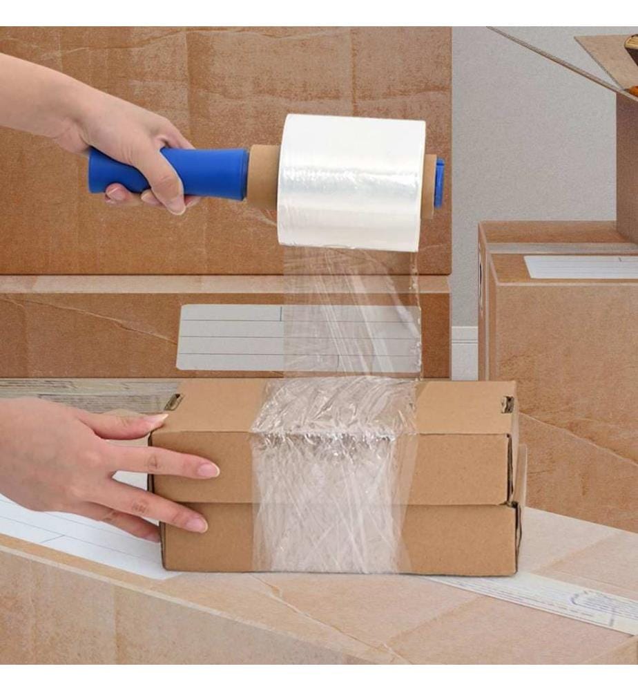 Stretchfolien 50 Stk. Transparent 23 µm 10 cm x 150 m