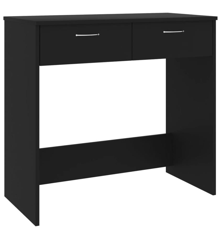 Schreibtisch Schwarz 80x40x75 cm Holzwerkstoff