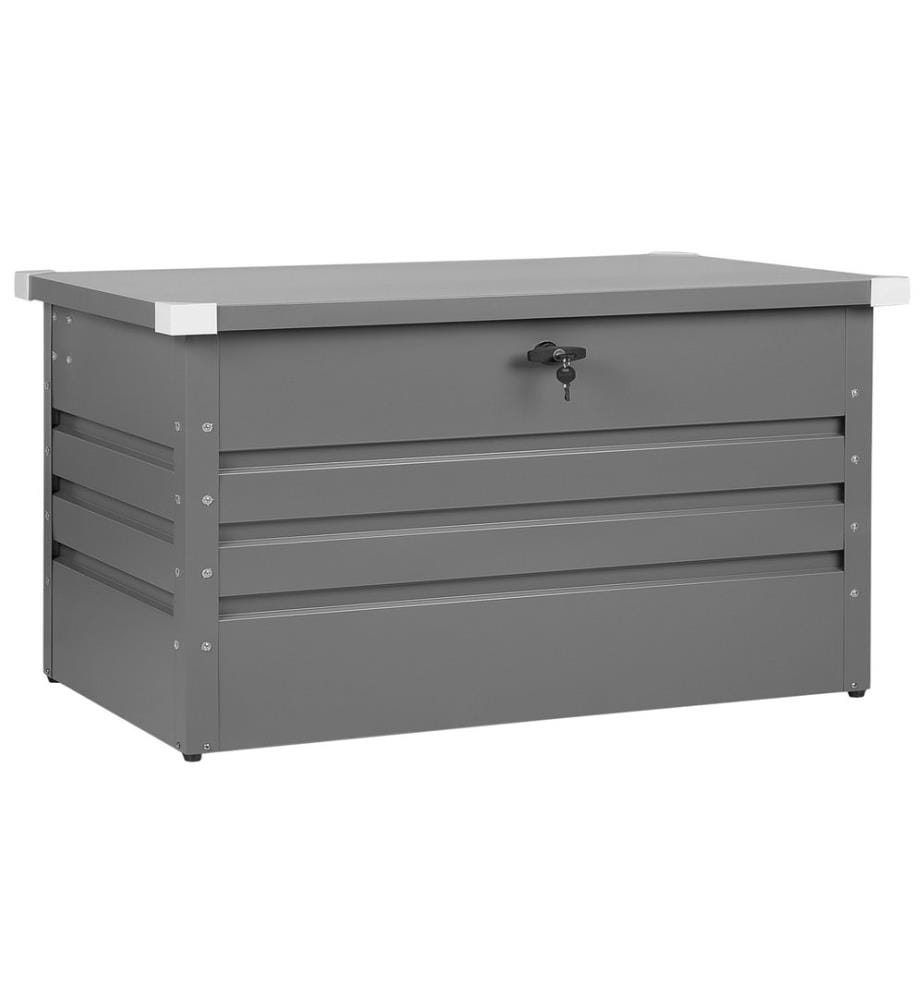 Aufbewahrungsbox CEBROSA 132 cm 62 cm Grau