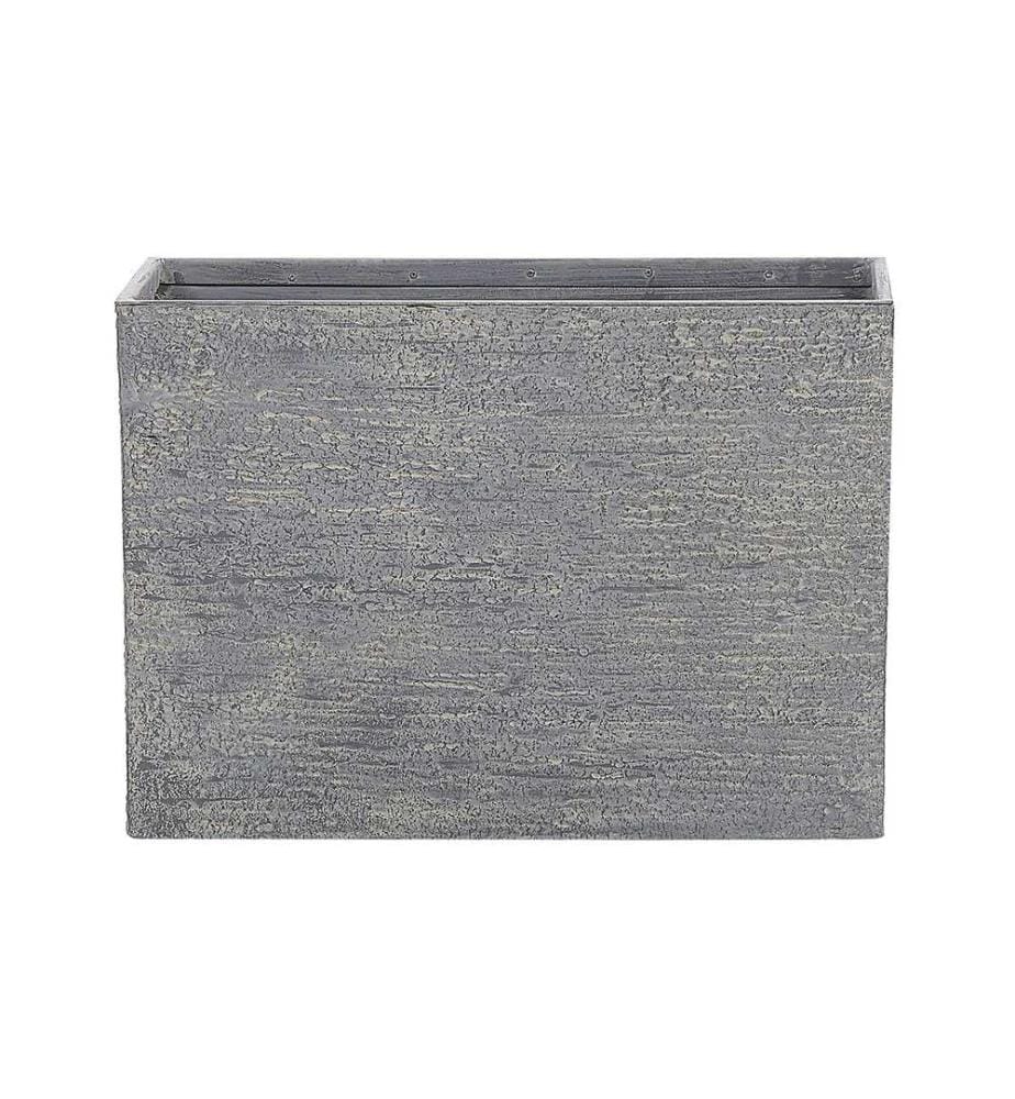 Vaso per piante EDESSA 80 cm Grigio