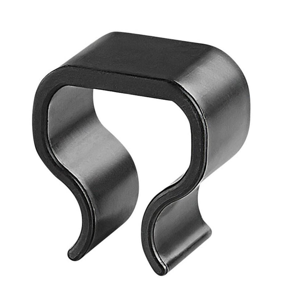 Outdoor Befestigungsclips 6er Set Schwarz