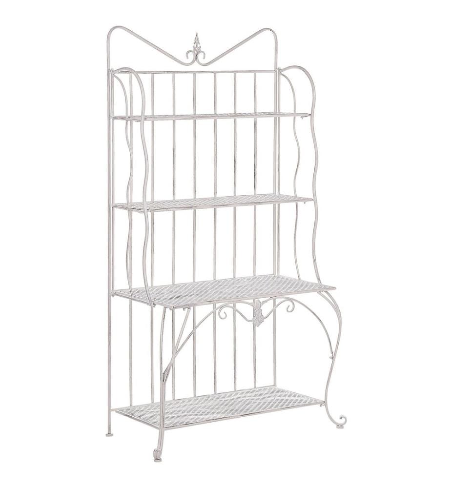 Meuble de rangement PAVONA Métal 94 cm 50 cm Beige clair
