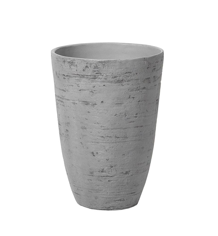 Set di 2 vasi per piante CAMIA 35 cm Grigio