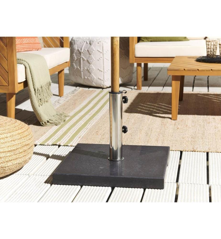 Sonnenschirmfuss CEGGIA Schwarz Quadratisch 25 kg