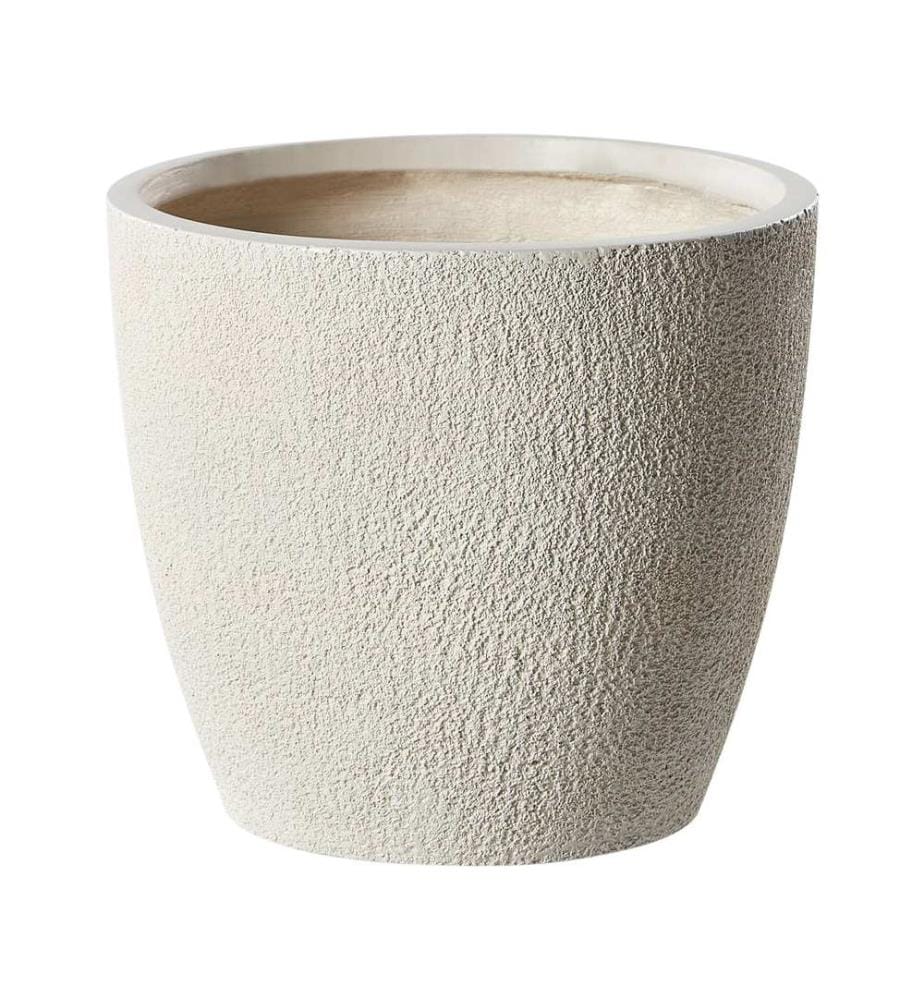 Blumenkübel KANNIA 36 cm Cremeweiss