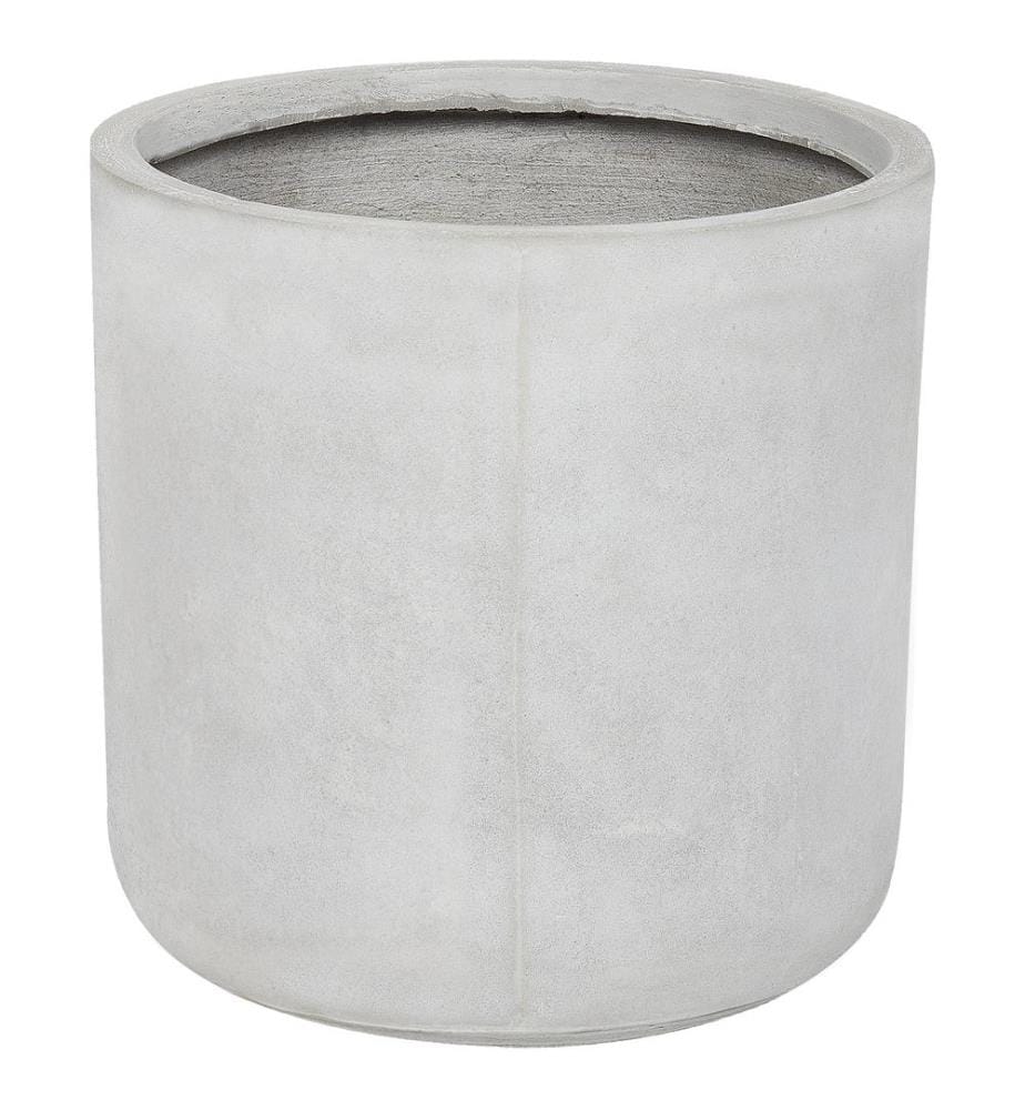 Blumenkübel MESSENE 34 cm Hellgrau