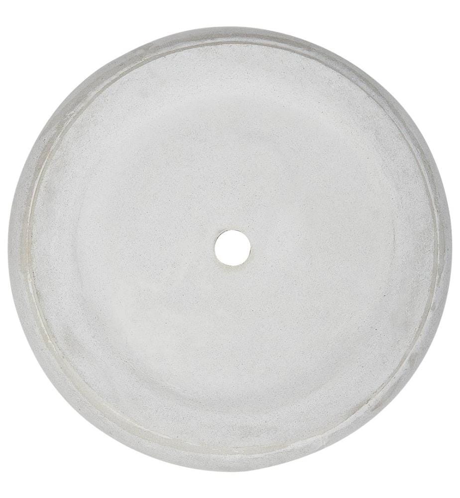 Blumenkübel MESSENE 34 cm Hellgrau