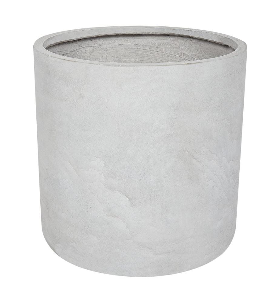 Blumenkübel MESSENE 51 cm Hellgrau