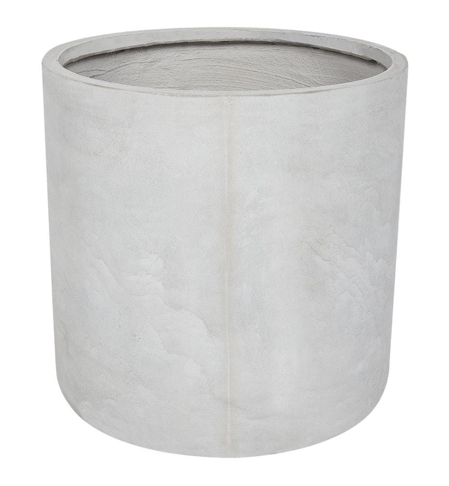 Blumenkübel MESSENE 51 cm Hellgrau