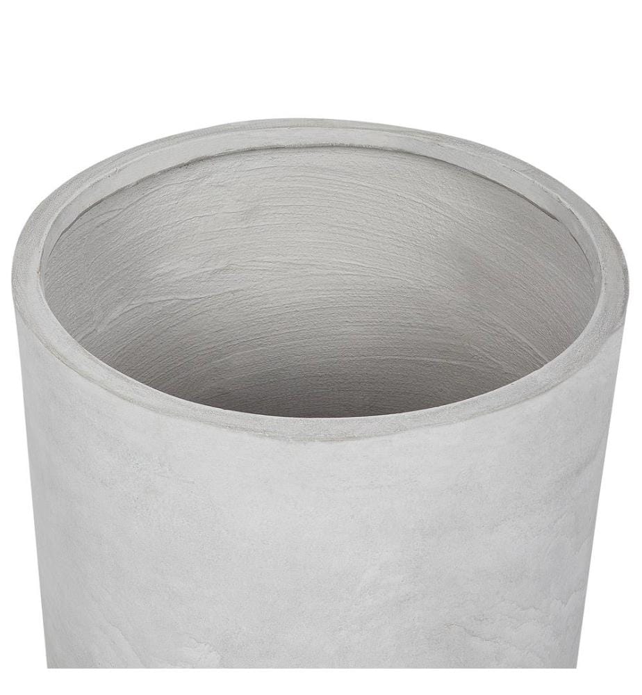 Blumenkübel MESSENE 51 cm Hellgrau