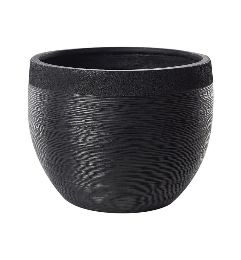 Cache-pot ZAKROS 50 cm Noir