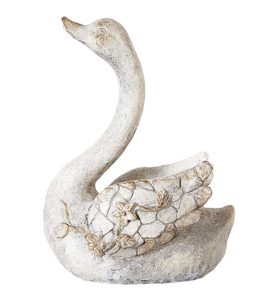 Gartenfigur GRUFFY Weiss