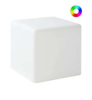 LED-Stehlampe für den Aussenbereich LAGARTO Weiss