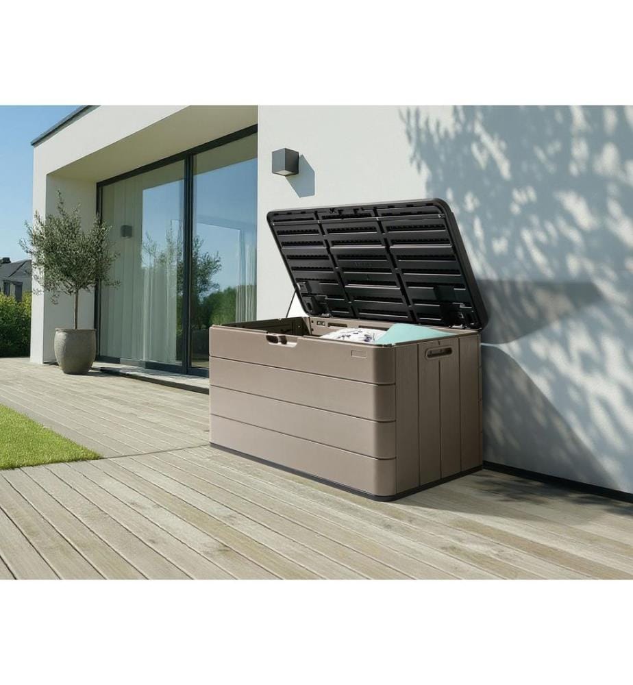 Aufbewahrungsbox MILIES 116 cm 60 cm Braun