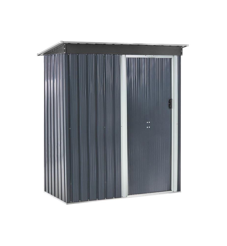 Abri de jardin AISONE 150 cm 89 cm Gris graphite