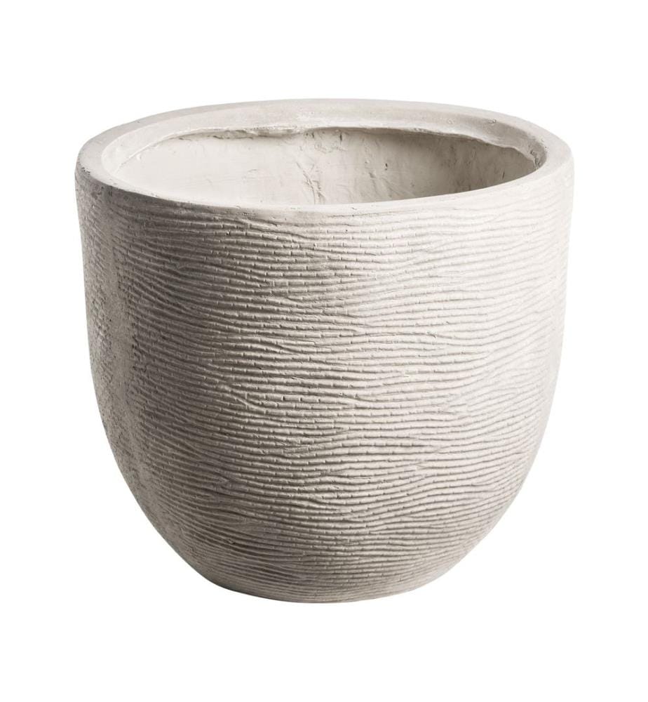 Blumenkübel LIXOURI 47 cm Hellgrau