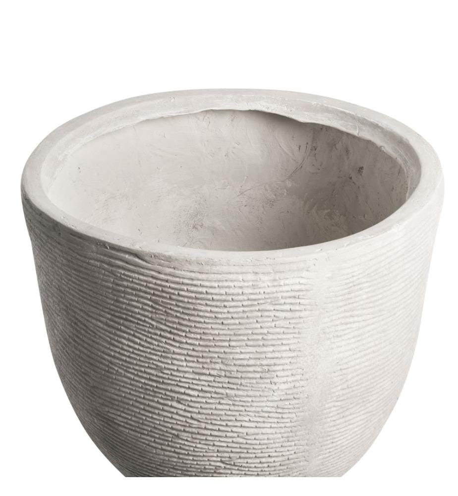 Blumenkübel LIXOURI 47 cm Hellgrau