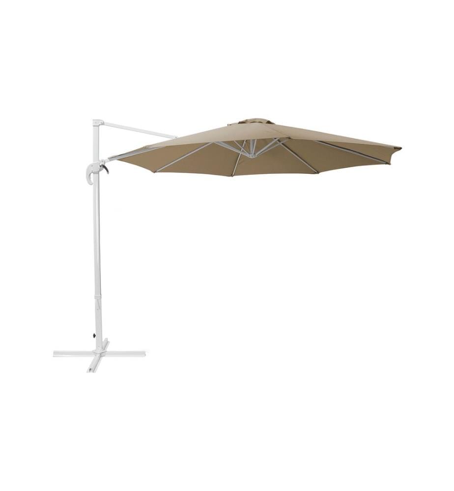 Ampelschirm 300 cm SAVONA Sandbeige Beige