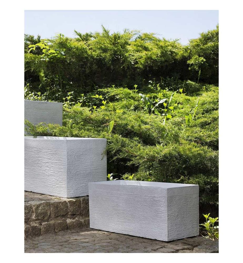 Blumenkübel MYRA 50 cm Weiss