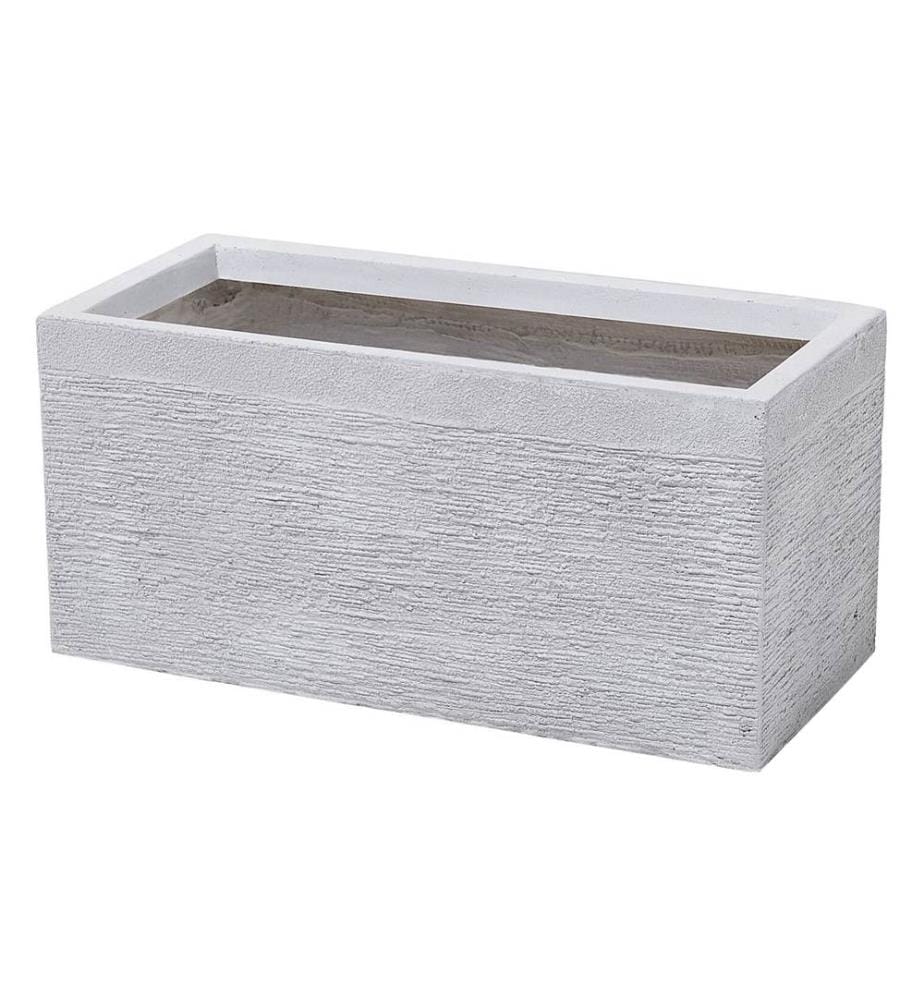 Blumenkübel MYRA 50 cm Weiss