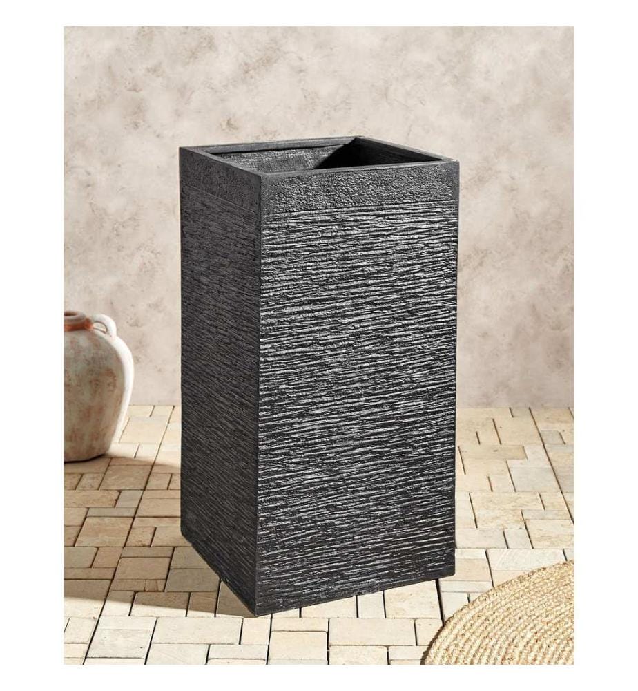 Cache-pot DION 40 cm Noir