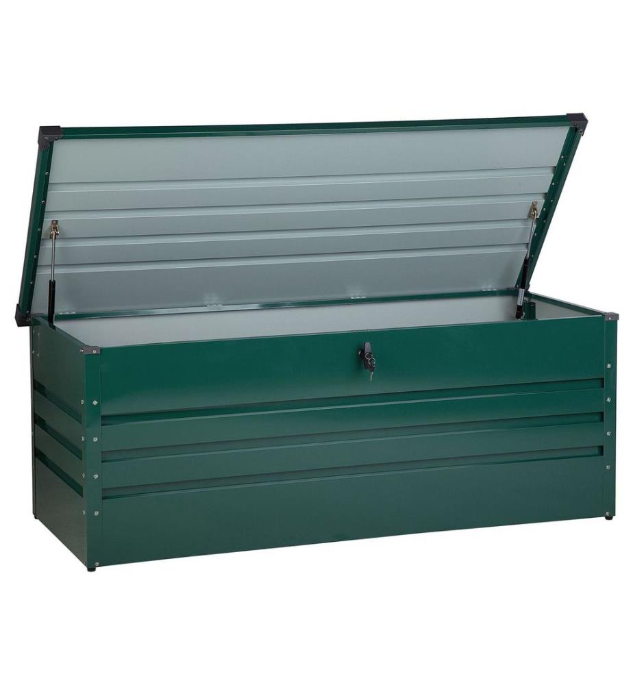 Aufbewahrungsbox CEBROSA 165 cm 70 cm Dunkelgrün