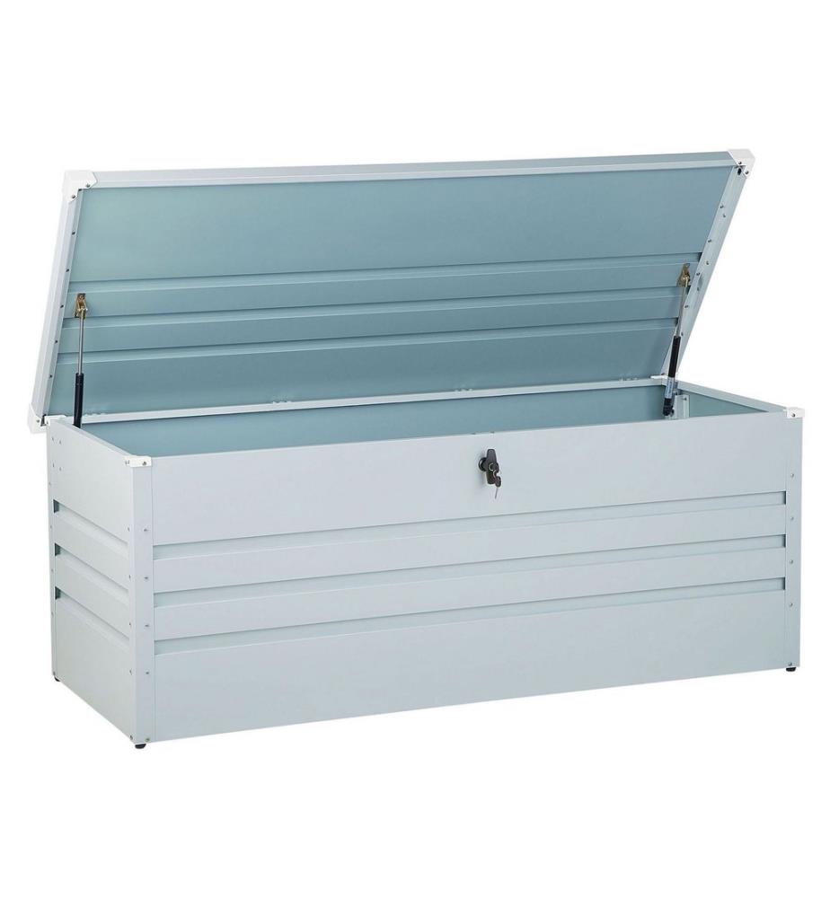 Aufbewahrungsbox CEBROSA 165 cm 70 cm Hellgrau