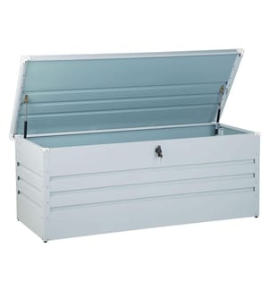 Aufbewahrungsbox CEBROSA 165 cm 70 cm Hellgrau