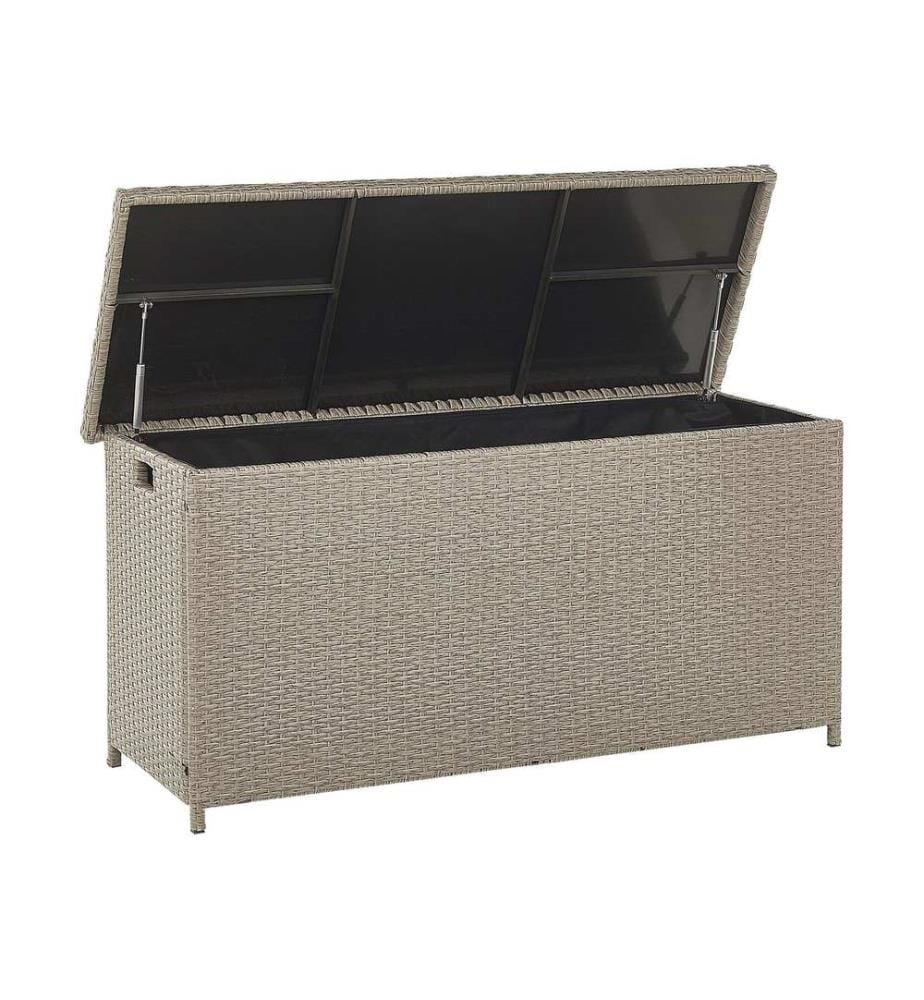 Aufbewahrungsbox MODENA 126 cm 46 cm Taupe