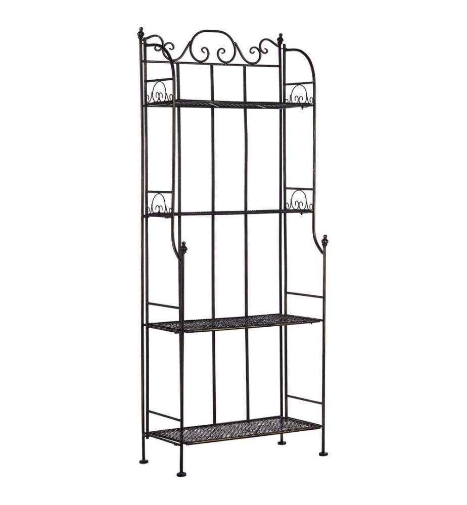 Regal ISERNIA Metall 155 cm 61 cm Schwarz