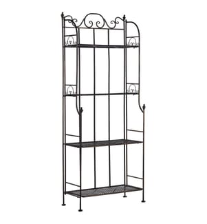 Regal ISERNIA Metall 155 cm 61 cm Schwarz