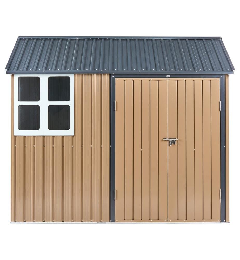 Gerätehaus NOCCIANO 248 cm 161 cm Braun