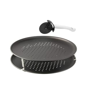 ZENKER - Pizzablech Special – Countries Ø 32 cm, 3-teilig